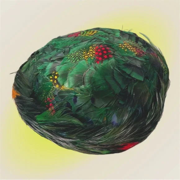 Union Made | Accessories | Vintage Mid Century Green Feather  display picture 2